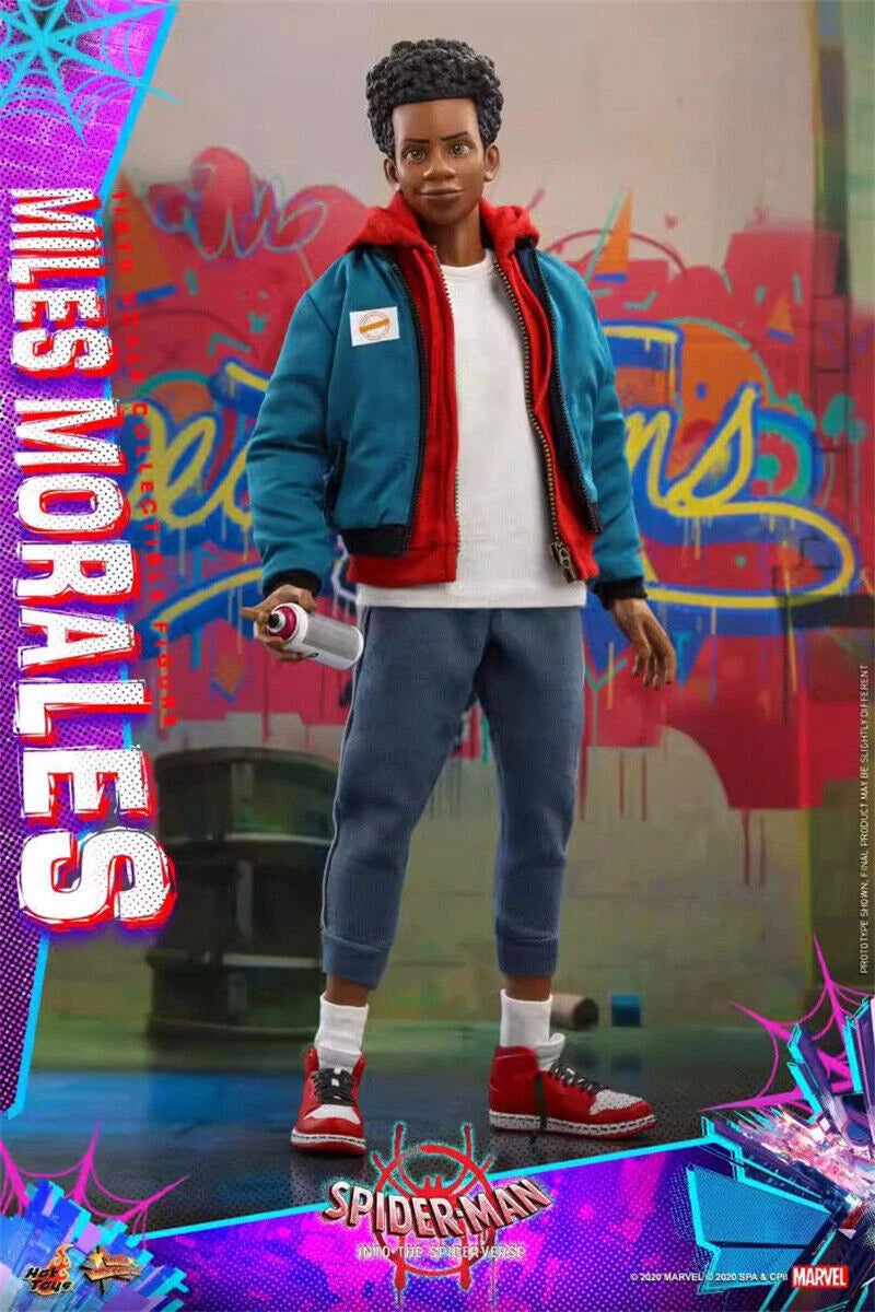 HOTTOYS HT MMS567 Spider Man Miles Morales Action Figure Model Toy  Stock Box 07FC0E-D4 - KOEEK