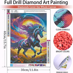 new Horse Diamond Painting Kits for Adults-Horses Art G3820 07FC0E-D4 - KOEEK