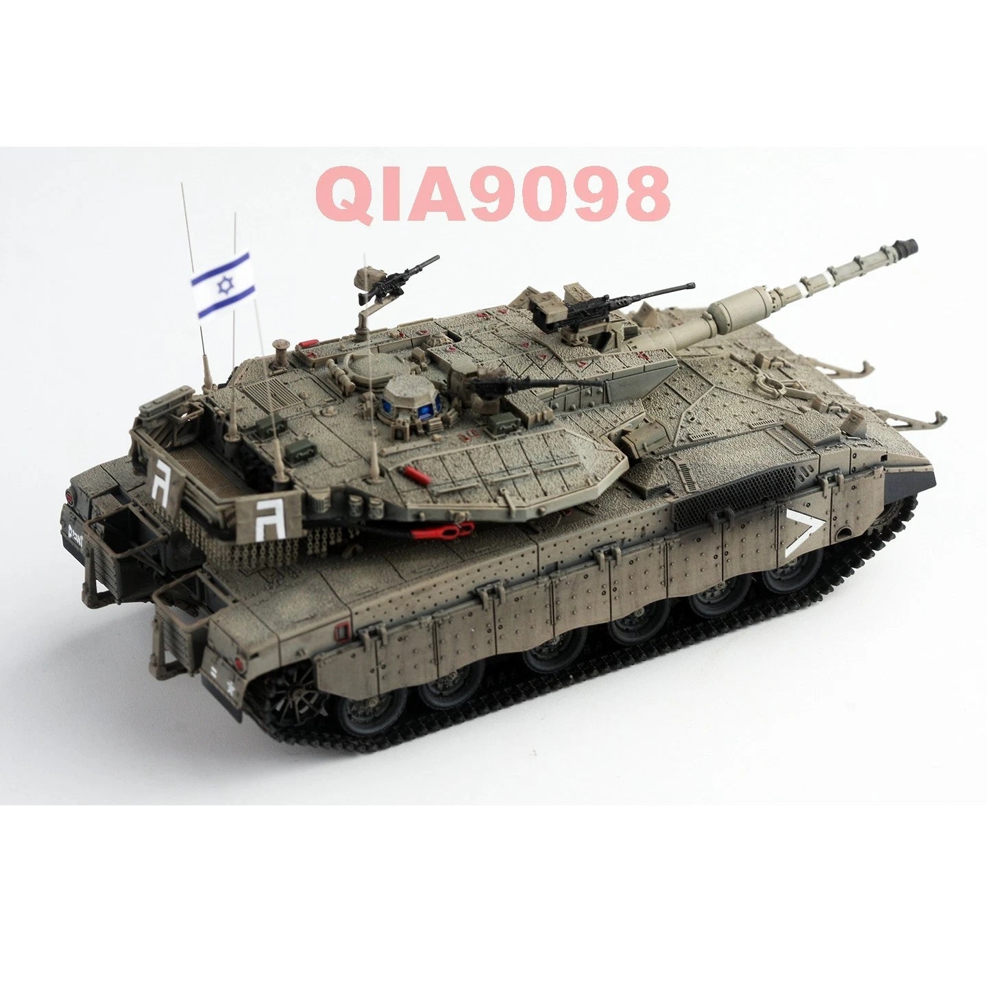 1/72 Scale Israel Merkava 3D Main Battle Tank Minesweeper Drum N Roof Model 07FC0E-D4 - KOEEK