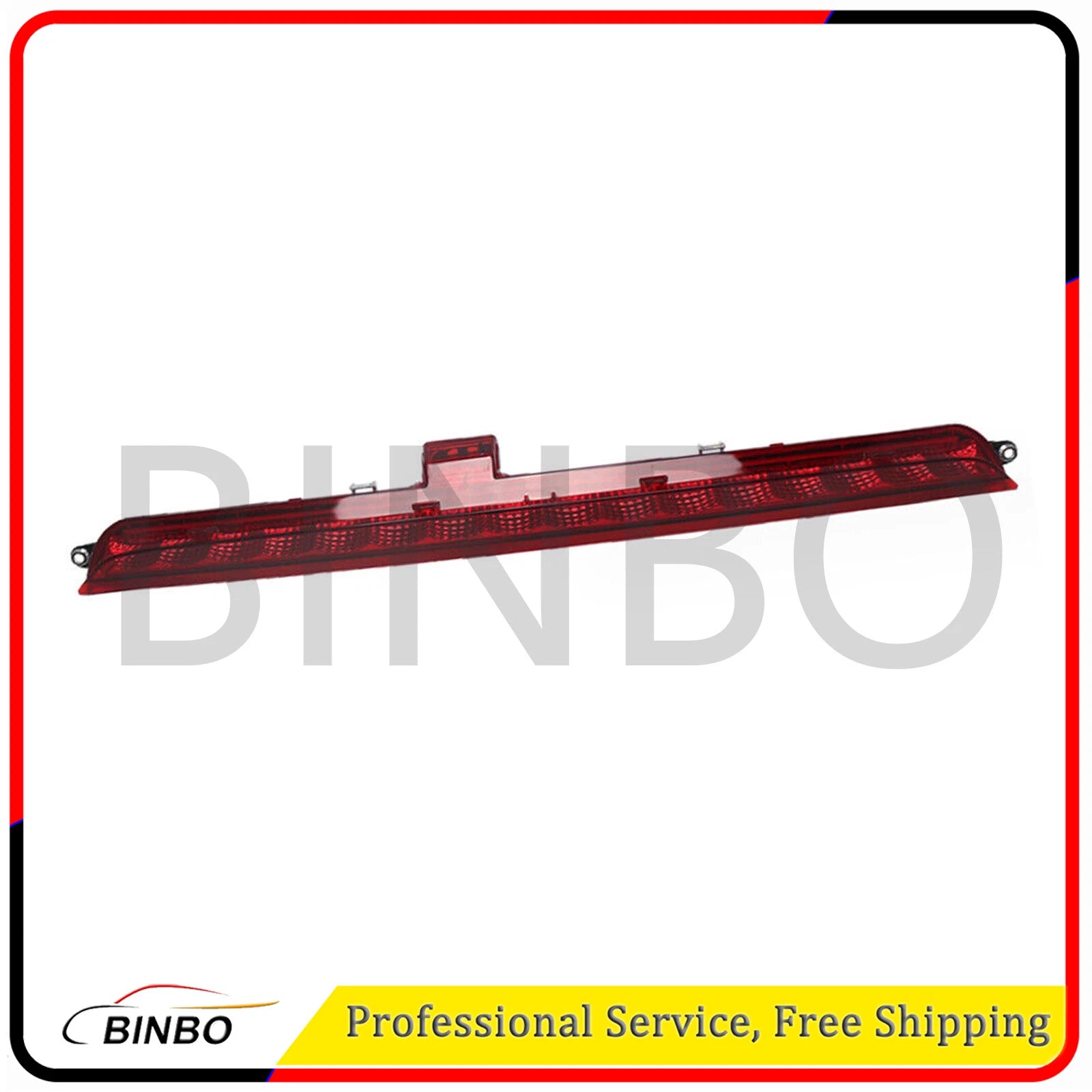 Red High Level Rear Third Brake Stop Light Plastic Fit Mercedes-Benz W166 X166 07FC0E-D4 - KOEEK