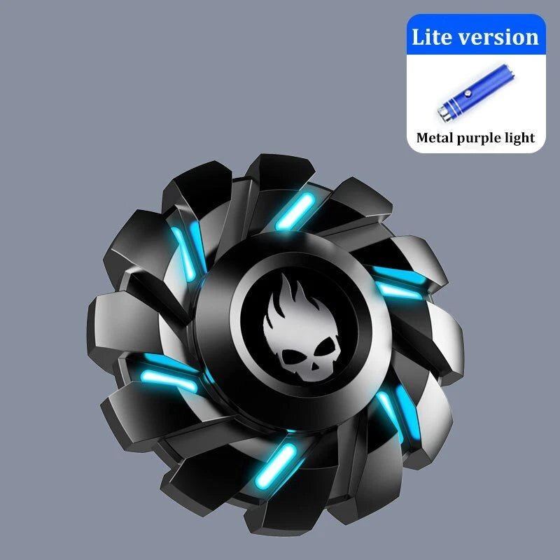 EDC Toy Metal Luminous Fidget Spinner Toys Adults Antistress Hand Spinner Toys 07FC0E-D4 - KOEEK