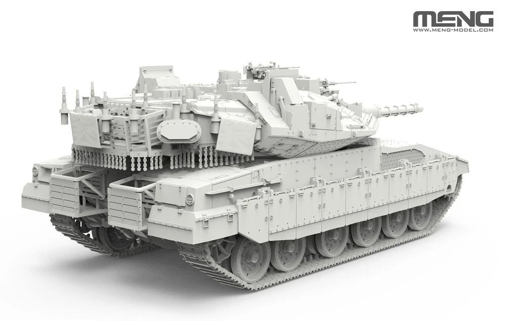 MENG 72-006 1/72 Israeli MBT Merkava Mk.4M w/Trophy Active Protection System MENG - KOEEK