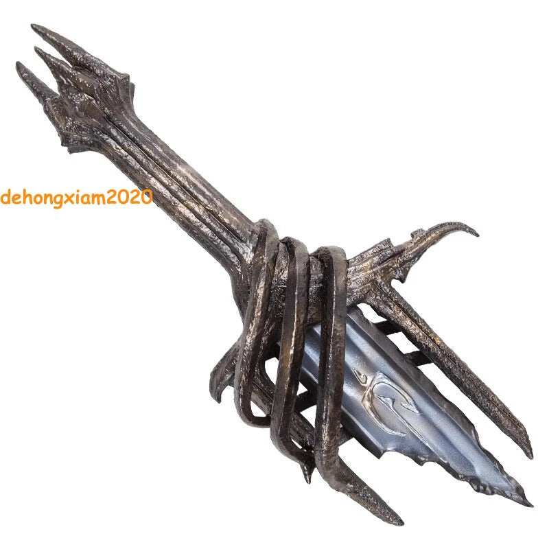 1:1 Lord Of The Rings Sauron's Broken Sword Metal Model Ornament Prop Replica 07FC0E-D4 - KOEEK