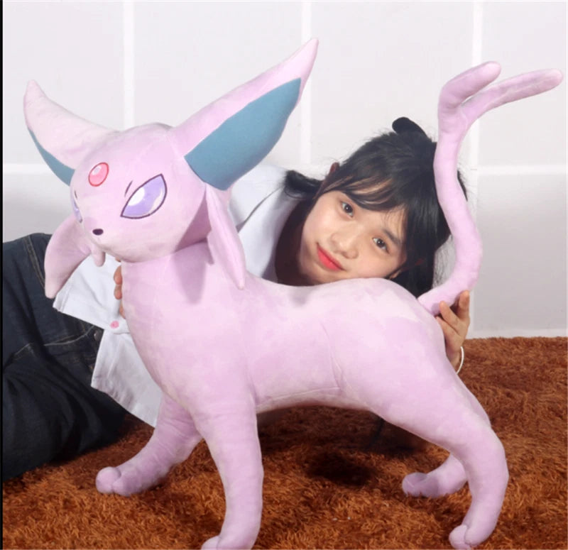 Giant Espeon 60cm Plush Doll Pillow Cosplay Game Stuffed Toy Xmas Gift 07FC0E-D4 - KOEEK