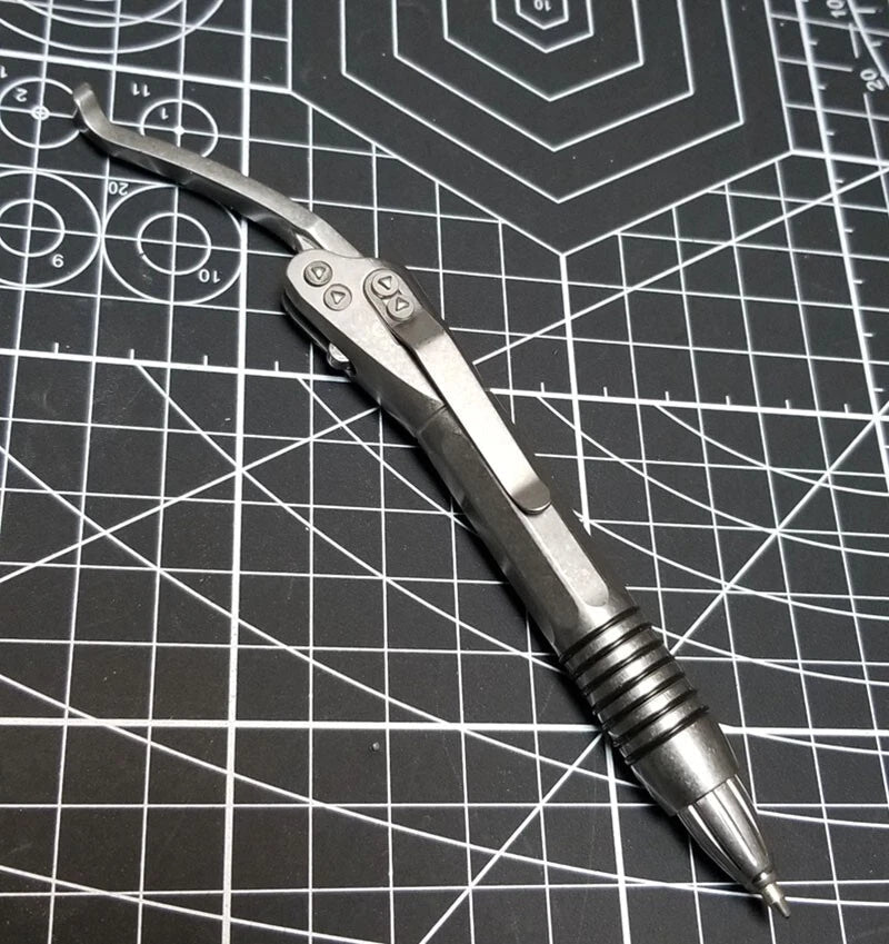 1 PC Titanium Alloy Signature Pen Technology Siphon Pen Ball PenEDC 07FC0E-D4 - KOEEK