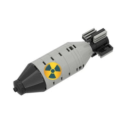 MOC Compatible Tsar Bomba Atomic  Building Blocks Static Display Military Model 07FC0E-D4 - KOEEK