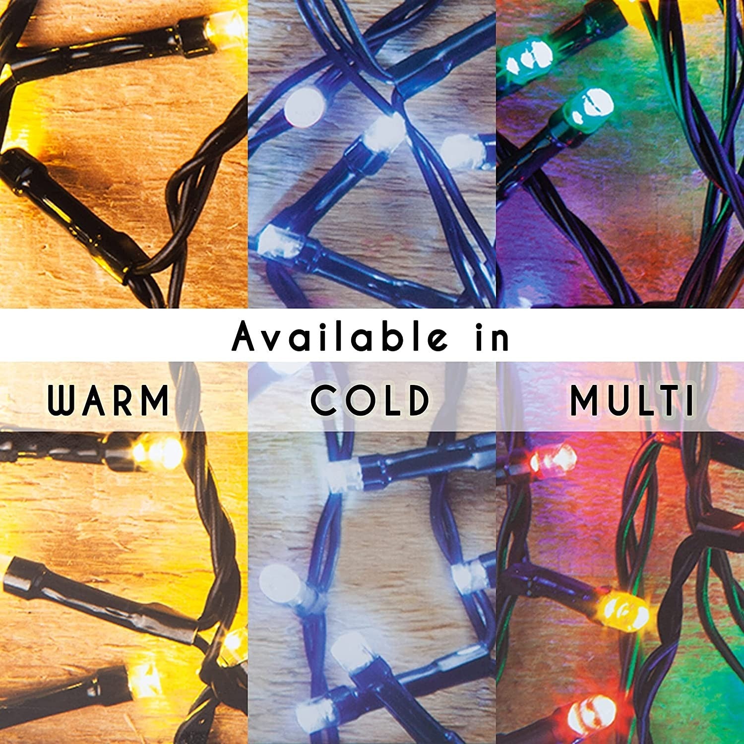 Christmas Lights Coloured 600 LED 30M - Festive Bright String Xmas Tree 07FC0E-D4 - KOEEK