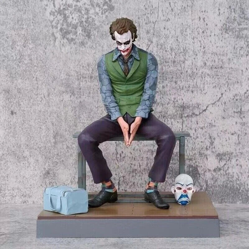 DC Comics Batman Dark Knight Heath Ledger Joker Chair Action Figure Statue Boxed 07FC0E-D4 - KOEEK