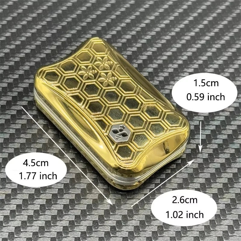 Novel Honeycomb EDC Fidget Slider Fun Infinite Push Haptic Slider Stress Relief 07FC0E-D4 - KOEEK