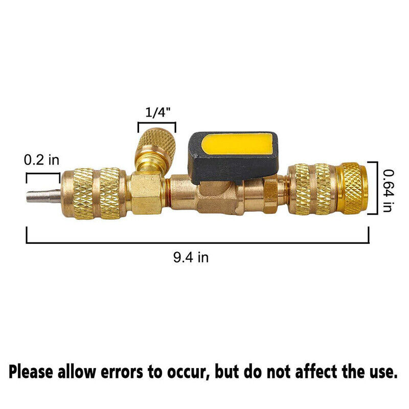 new HVAC Tool AC Schrader Valve Core Remover Dual Size and 5/16" Port-Installer koeek - KOEEK