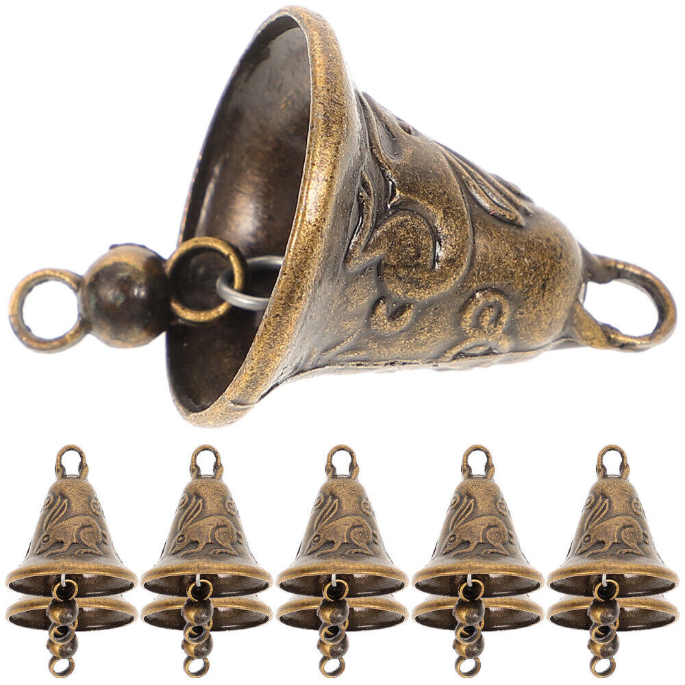 new 11 Pcs Bells Crafts Small Bells Hanging Bell Vintage Bell Loud Bell koeek - KOEEK