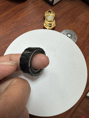 EDC Ratchet Wheel Fidget Ring Fidget Slider Adult Metal Fidget Toy Stress Relief 07FC0E-D4 - KOEEK