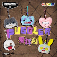 HUGKIS x Fuggler Officially Plush Coin Purse Earphone Pouch Bag Charm FUGGLER - KOEEK