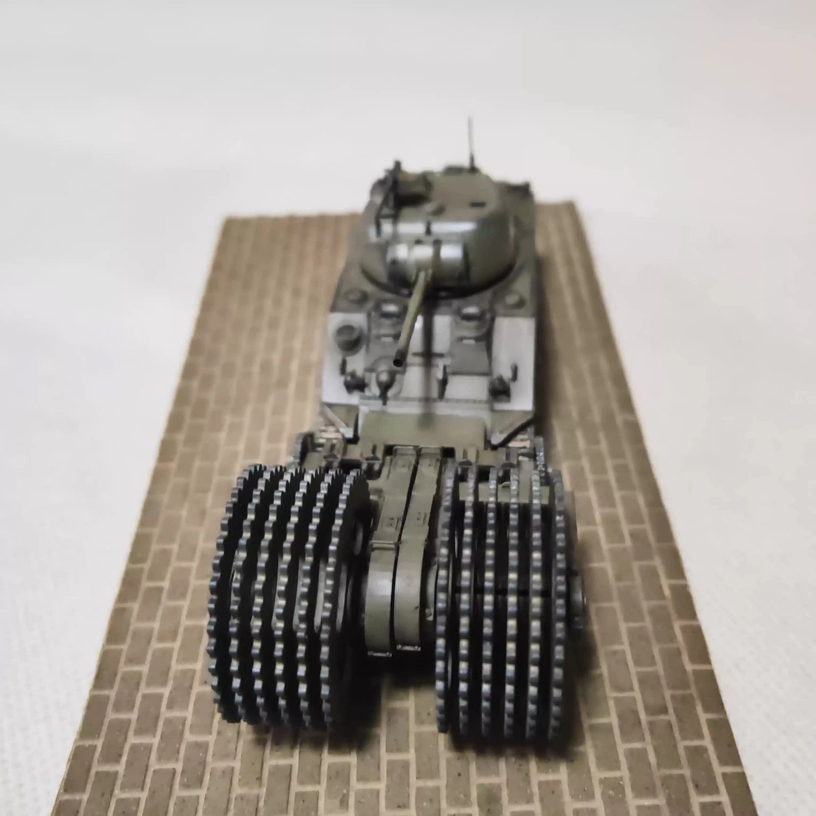 Hand Made 1/72 Scale U.S. Sherman T1E6 Mine-sweeping Tank Resin Painting Model 07FC0E-D4 - KOEEK