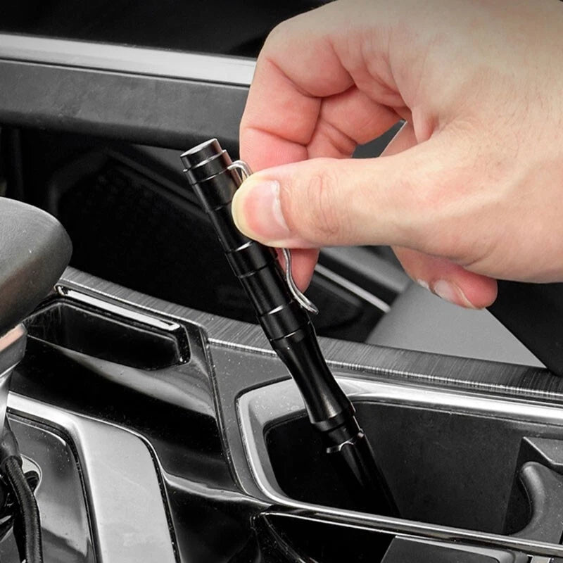 Aluminium Alloy EDC Pocket Ballpoint Pen Office Working Signature Pen for Gift 07FC0E-D4 - KOEEK