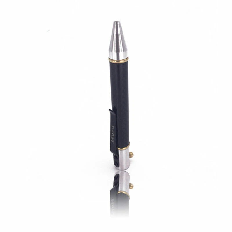 EDC LAXI High quality Carbon Fibre Pocket Signature Ball Pen Ofiice Write Pen 07FC0E-D4 - KOEEK