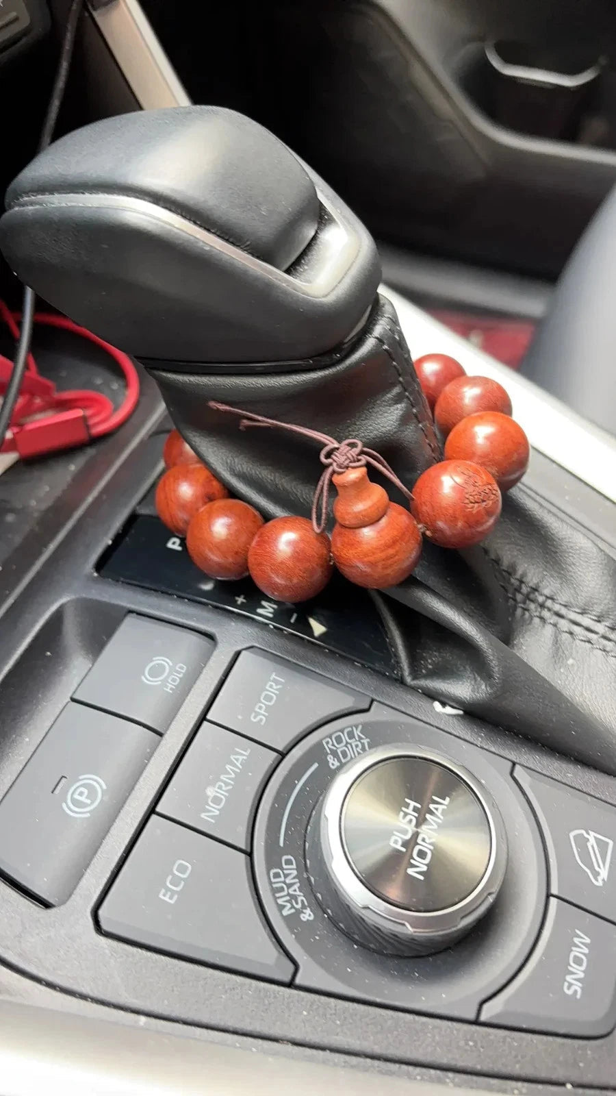 20mm*12 Natural Wood Buddhist Prayer Beads Guanyin Bracelet Men Woman  Gift 07FC0E-D4 - KOEEK