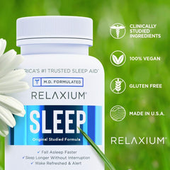 new Relaxium Sleep Aid, 14-Day Supply, Non-Habit Forming, Dietary Supplement for... RELAXIUM - KOEEK