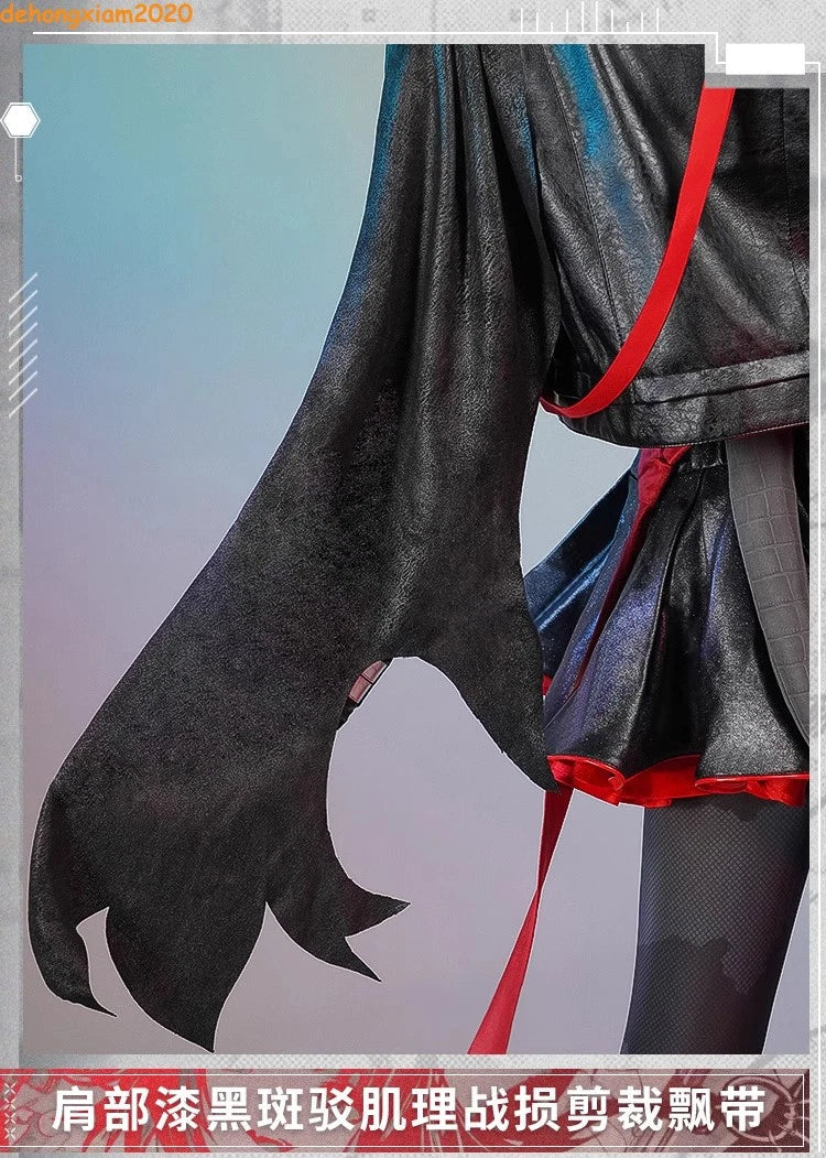 Arknights W Nightingale Women Dress Cosplay Costume Party Fullset Outfit Props 07FC0E-D4 - KOEEK