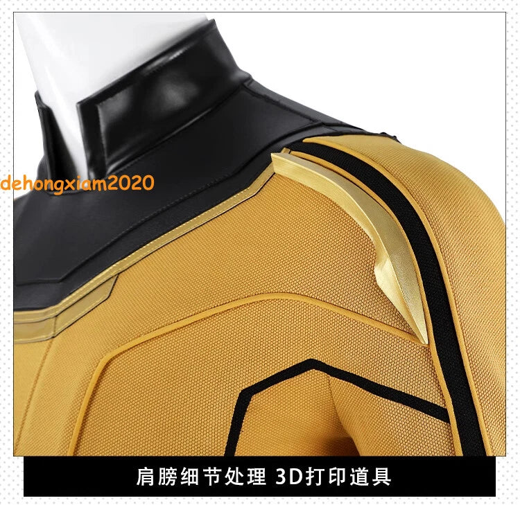 Thunderbolts Sentry Jumpsuit Cloak Bodysuit Halloween Cosplay Men's Clothing Set 07FC0E-D4 - KOEEK