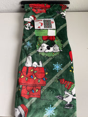 Peanuts Snoopy Christmas Lights Dog House Santa Soft Throw Blanket 50 X 70” 07FC0E-D4 - KOEEK