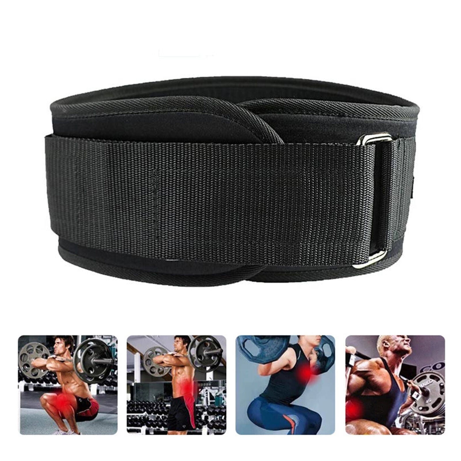 new Workout Belt for Men Workout Weightlifting Gym Waistband Powerlifting Accessory koeek - KOEEK