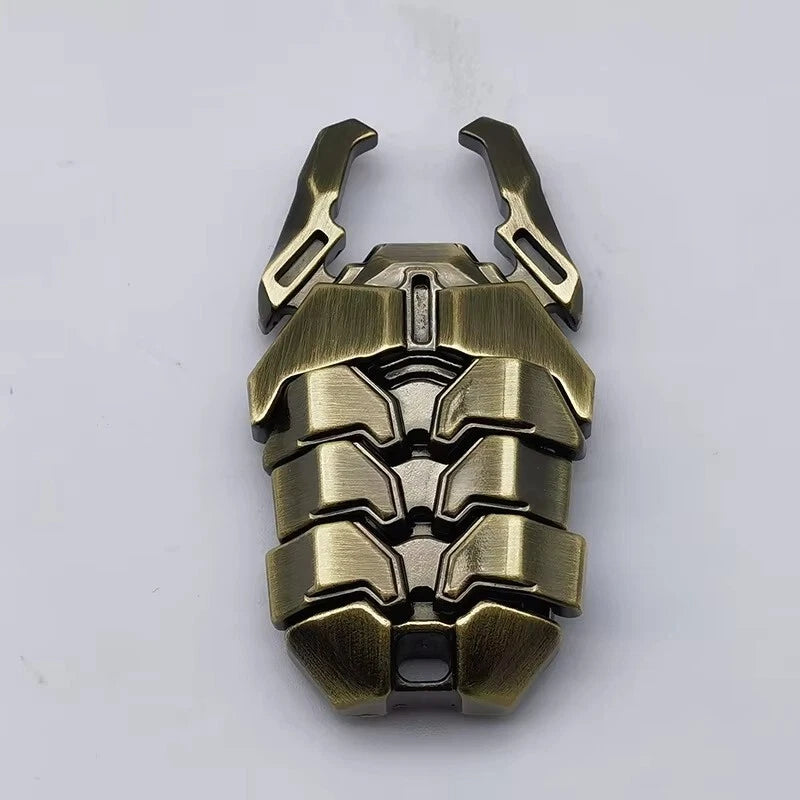 Hot Retro Scarab Fidget Toy Creative Zinc Alloy Magnetic Push Fidget Slider Gift 07FC0E-D4 - KOEEK