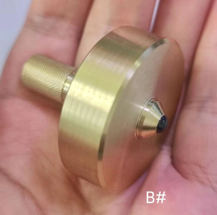 Brass Hand Twisting Spinning Top Gyro Gyroscope Spinner Toys Gift 07FC0E-D4 - KOEEK