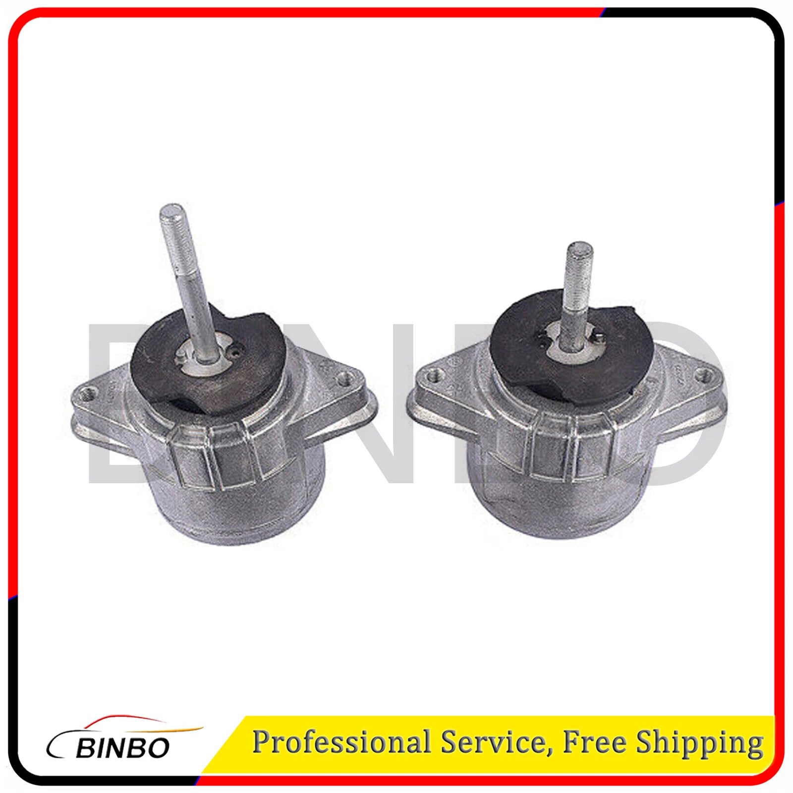 1Pair Left & Right Engine Strut Mount for Porsche Panamera 4.8L 4S 07FC0E-D4 - KOEEK