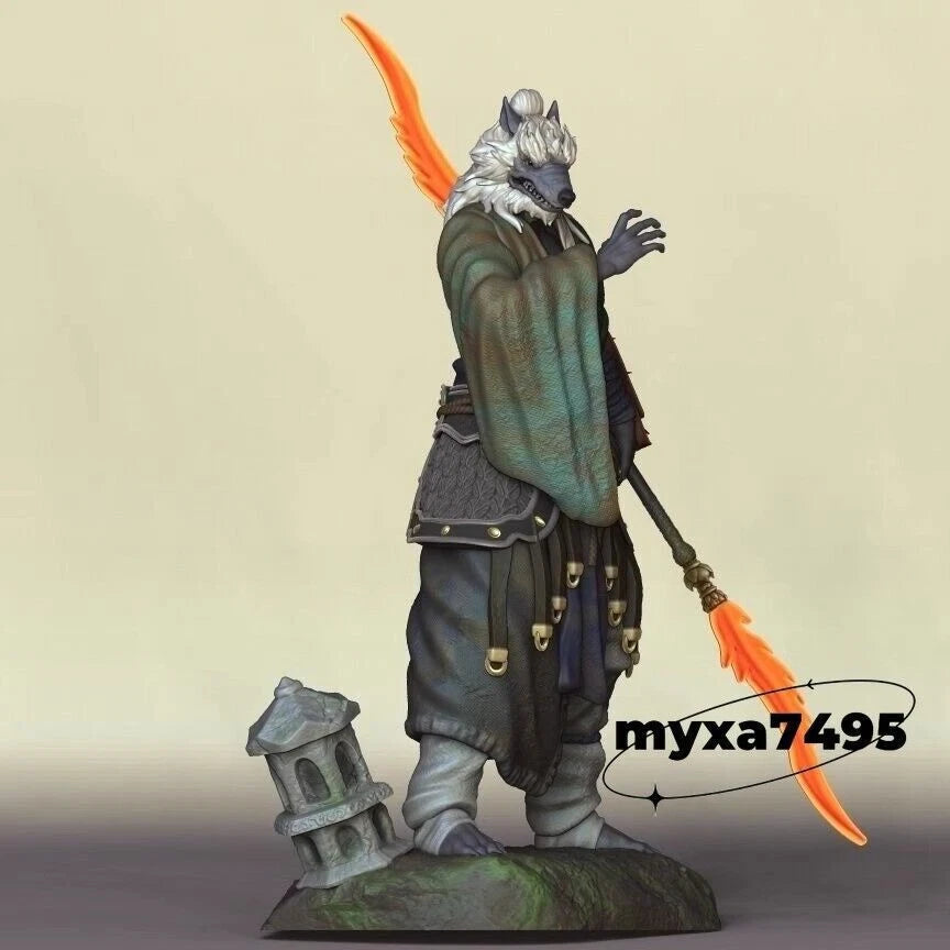 Black Myth Wukong Resin Figure Guang Zhi Wolf Demon Unassembled Unpainted Model 07FC0E-D4 - KOEEK