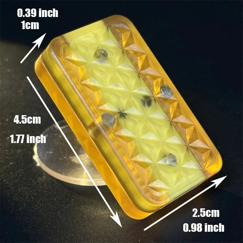 Exquisite PEI Fidget Slider Mechanical Fidget EDC Toys Amber Stress Relief Toy 07FC0E-D4 - KOEEK
