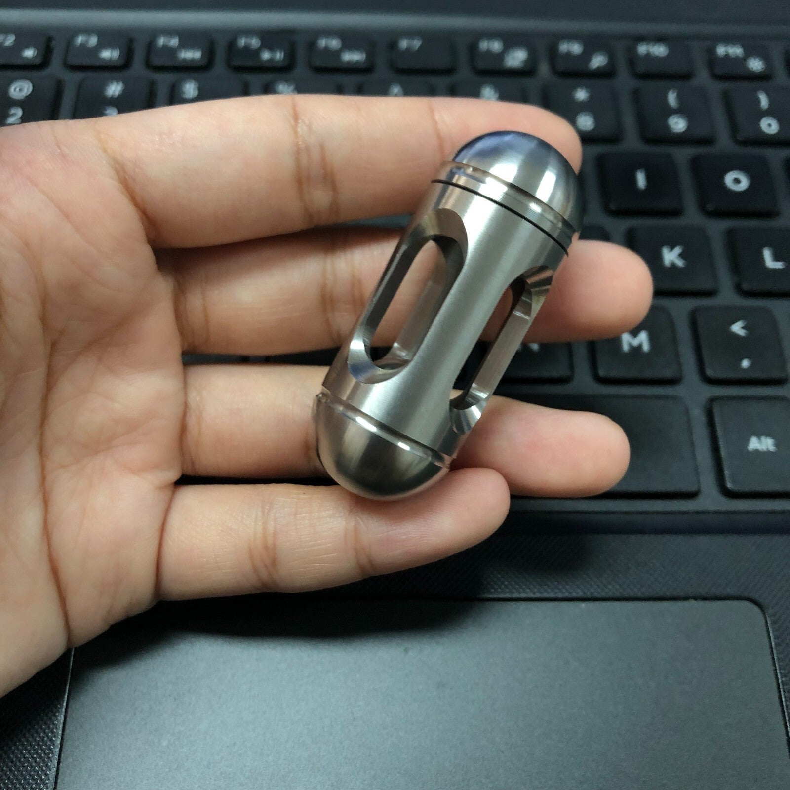 Fidget Slider Stainless Steel Balls EDC Adult Stress Relief Balance Desk Toys 07FC0E-D4 - KOEEK