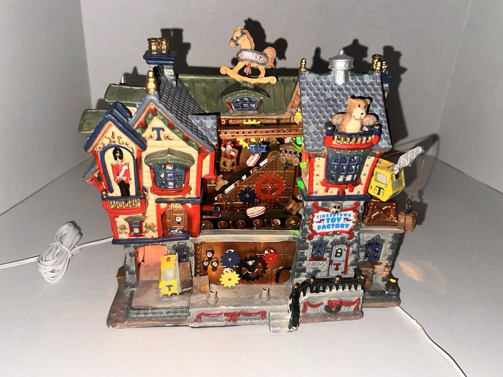 2005 Lemax Tinkertown Toy Factory No. 55260 Lighted & Animated Building Orig Box LEMAX - KOEEK