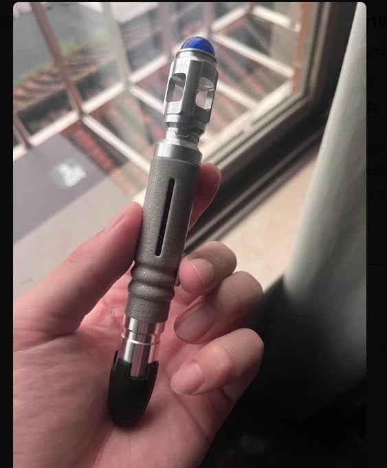 NAWYA Replica Doctor Who 9th/10th/11th/12th Metal Sonic Screwdriver LED & Sounds 07FC0E-D4 - KOEEK