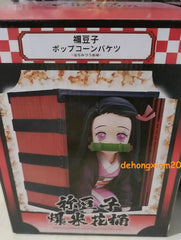 22cm Demon Slayer Kamado Nezuko PVC Figure Popcorn Bucket Decoration Model Toy 07FC0E-D4 - KOEEK