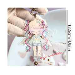 Anime NEEDY GIRL OVERDOSE Rain Acrylic Keychain Backpack Pendant Decor Gift 07FC0E-D4 - KOEEK