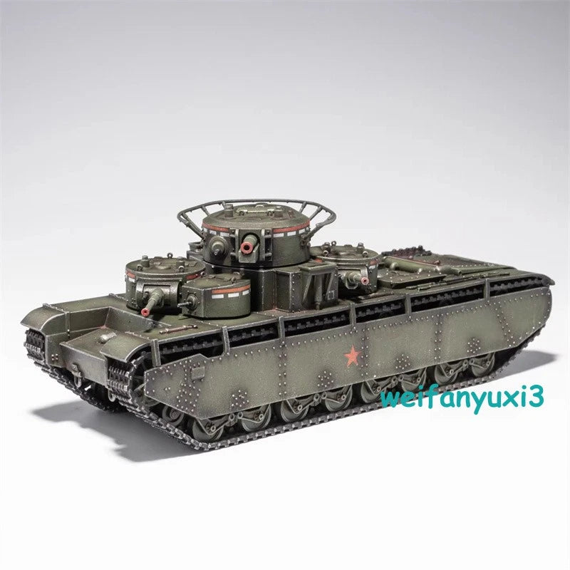 AM 1/72 Soviet T-35A Multi-Turret Heavy Tank with Opening Hatches Finished Model AM - KOEEK