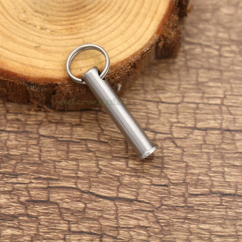 ULTEM PEI Question Mark Block Knife Bead with Titanium Keyring and Link Bolt EDC 07FC0E-D4 - KOEEK