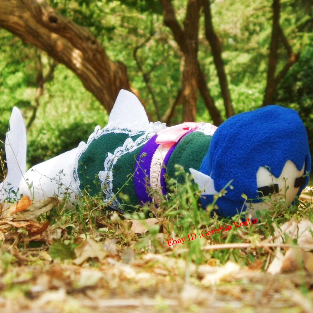 Anime Touhou Project Animal Series Wakasagihime Fish Plush Doll Toy Gift 07FC0E-D4 - KOEEK