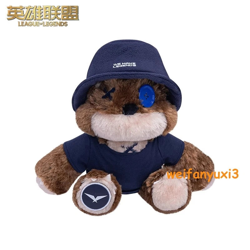 Game League of Legends LOL 2025LCK Tibbers Soft Plush Doll Toy Figure Xmas Gift LOL - KOEEK