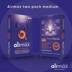 new AIRMAX Nasal dilators for Sleeping - 76% More Airflow - Anti snoring Devices... 07FC0E-D4 - KOEEK