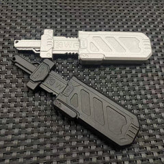 EDC Fidget Spinner Mechanical Ejection Push Card Haptic Slider Stress Relief 07FC0E-D4 - KOEEK