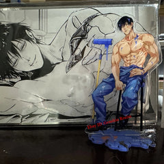 Anime Jujutsu Kaisen Fushiguro Toji Acrylic Desktop Stand Decor Collection 12cm 07FC0E-D4 - KOEEK