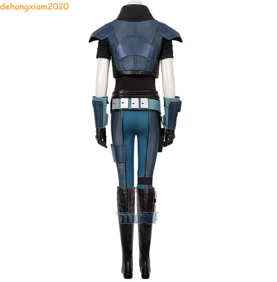 Star Wars Mandalorian Cara Dune Halloween Cosplay Costume Outfit Uniform Suit 07FC0E-D4 - KOEEK