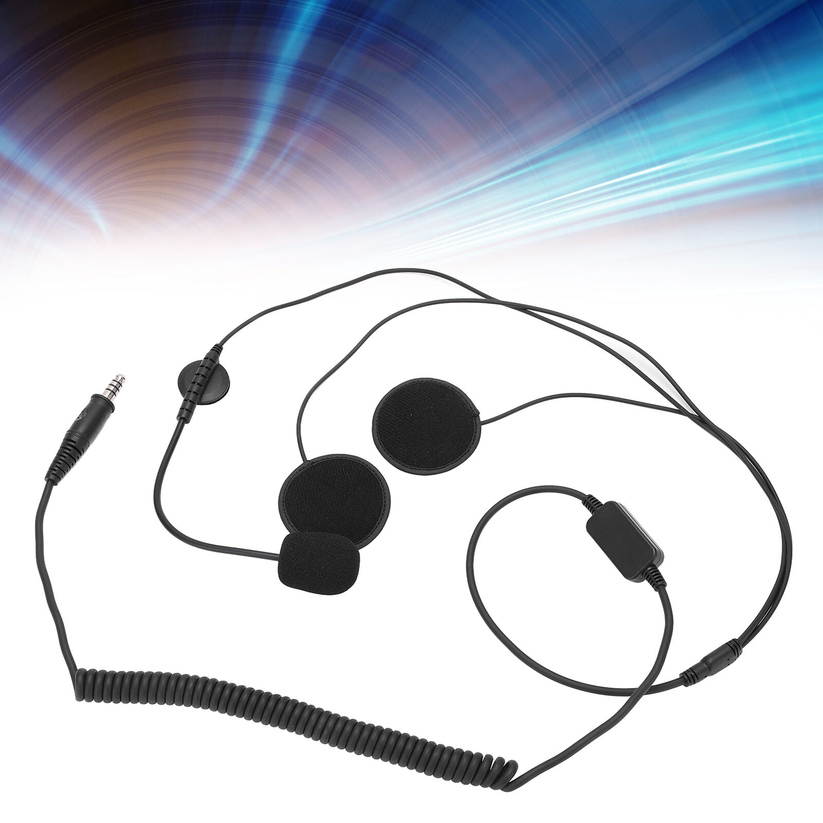 new Helmet Headset Microphone Fully Shielded With Dynamic Radio Frequency Noise koeek - KOEEK