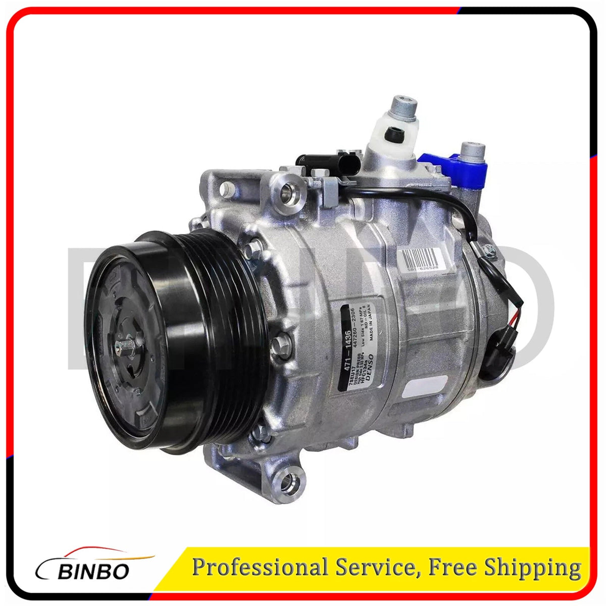 For 06-13 Mercedes X164 GL450 R350 R500 A/C AC Air Conditioning Compressor Pump 07FC0E-D4 - KOEEK