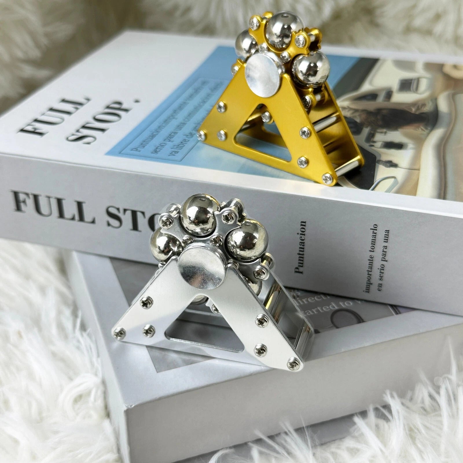 Fidget Spinner Metal Adult Kids Anti-stress Top Gyroscope Stress Reliever Toys 07FC0E-D4 - KOEEK