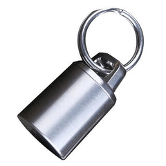 Mini Titanium Keychain Storage Box Pill Capsula Case Outdoor Portable EDC Tool 07FC0E-D4 - KOEEK