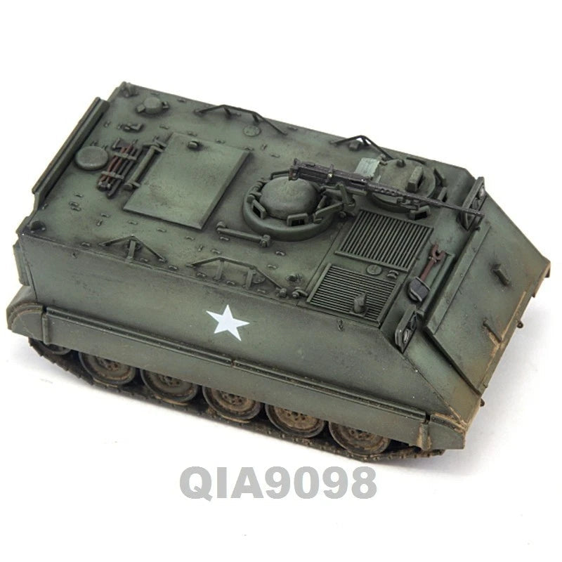 1:72 Scale US Army M113A1 Armored Transport Vehicle Green Plastic Model 07FC0E-D4 - KOEEK