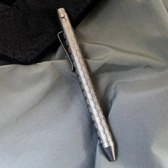 EDC Titanium Alloy Pocket Ballpoint Pen Signature Writing Pen Business Office 07FC0E-D4 - KOEEK